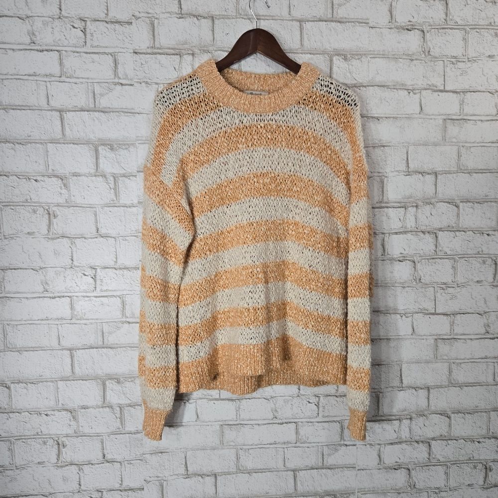 Madewell stripe‎ cozy sweater